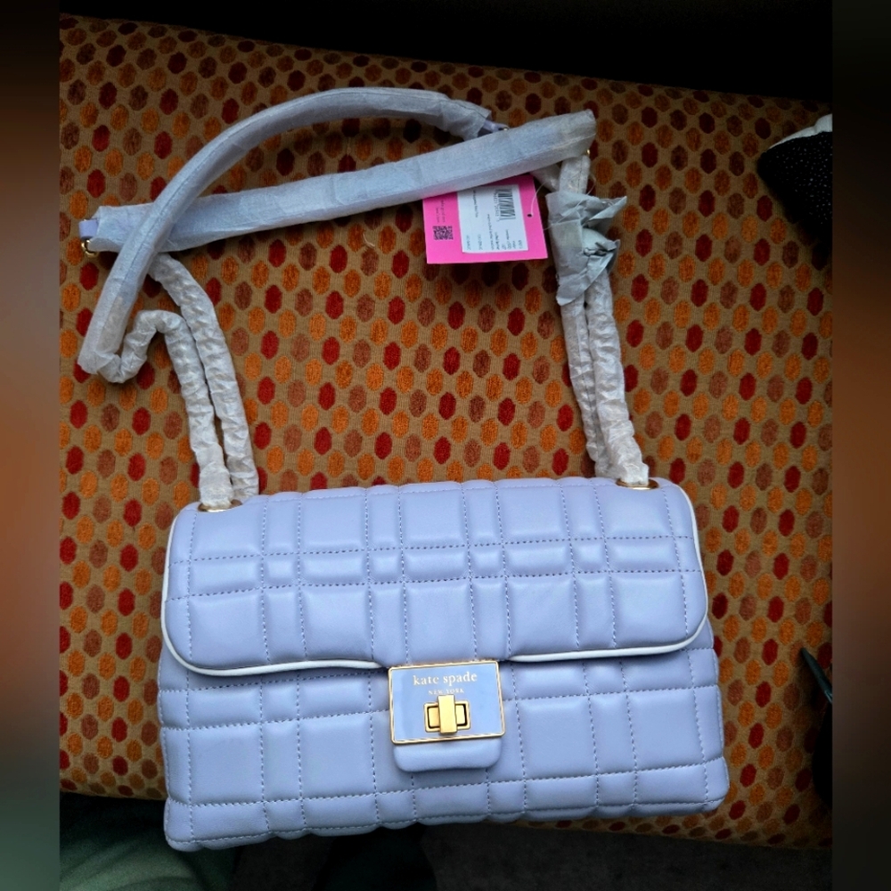 Kate Spade crossbody/ shoulder bag light purple NEW WITH TAGS